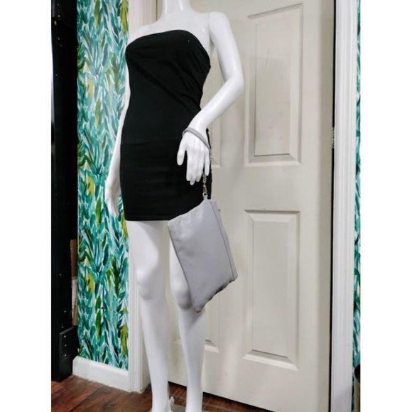 Laura Di Maggio Milano Women's Italian Butter Soft Leather Oversized Wristlet - Picture 7 of 10